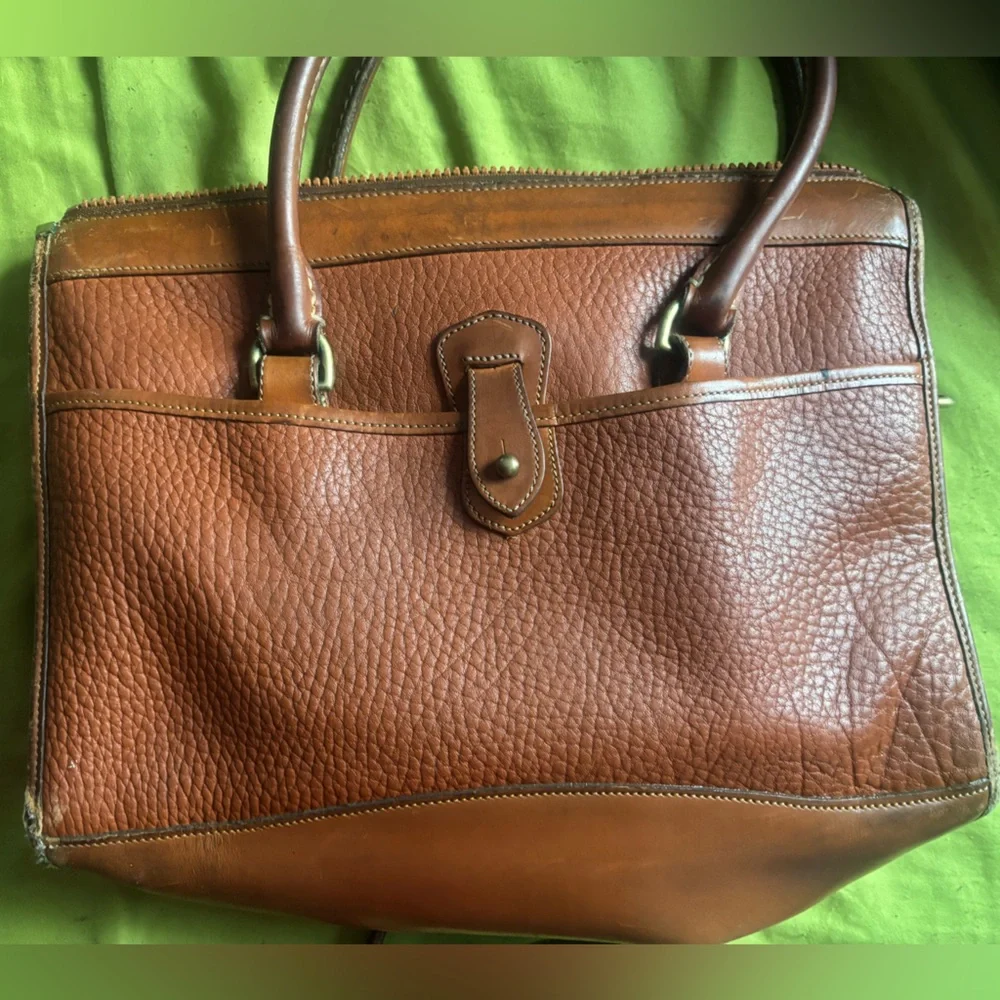 Dooney & Bourke Tan Leather Bag - Picture 4 of 6